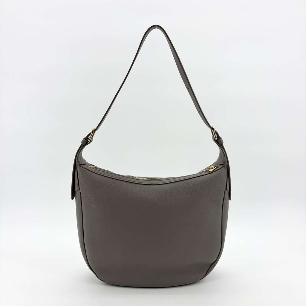 Celine Eloiseback Grained Calfskin Anthracite MultiColor Leather Good - Back View