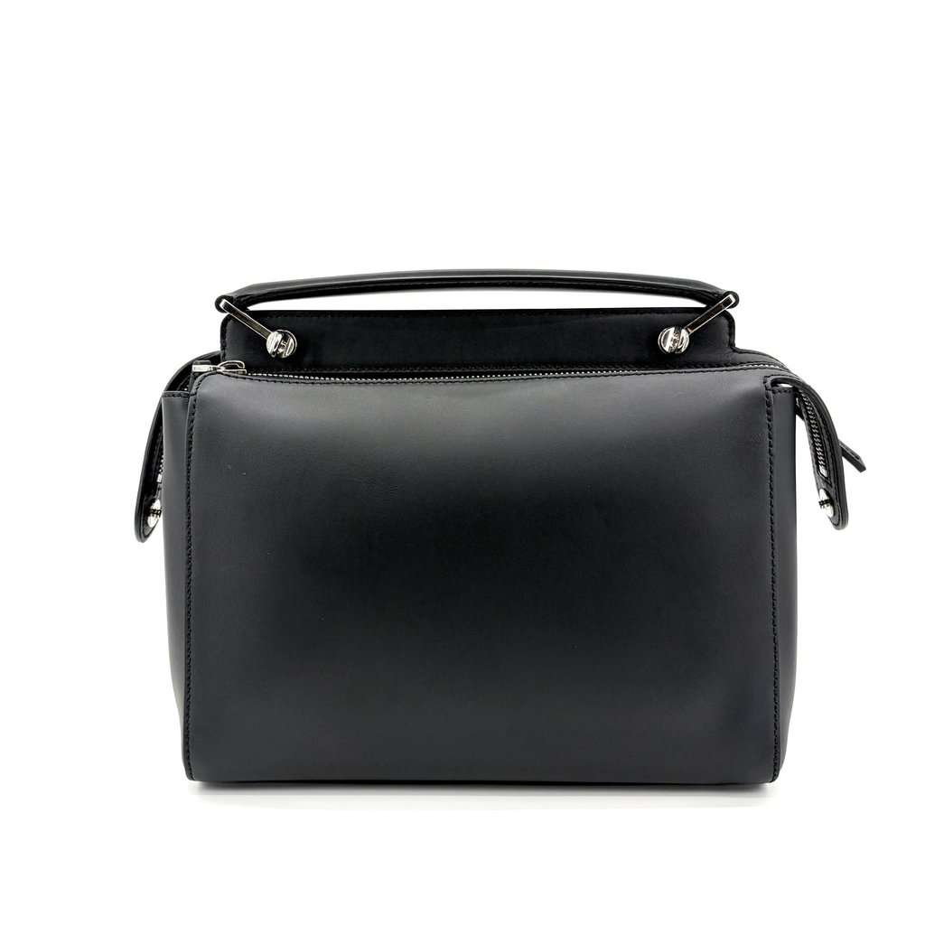 Fendi By the Way Medium Black Silver Black Leather Very good - Inside View