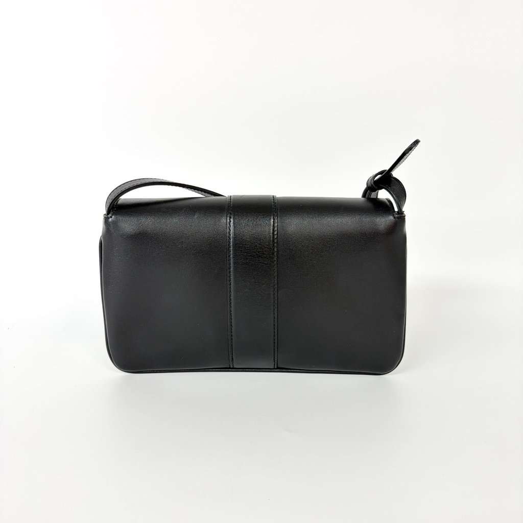 Gucci Ali Small Shoulder Bag Black Black Leather Good - Inside View