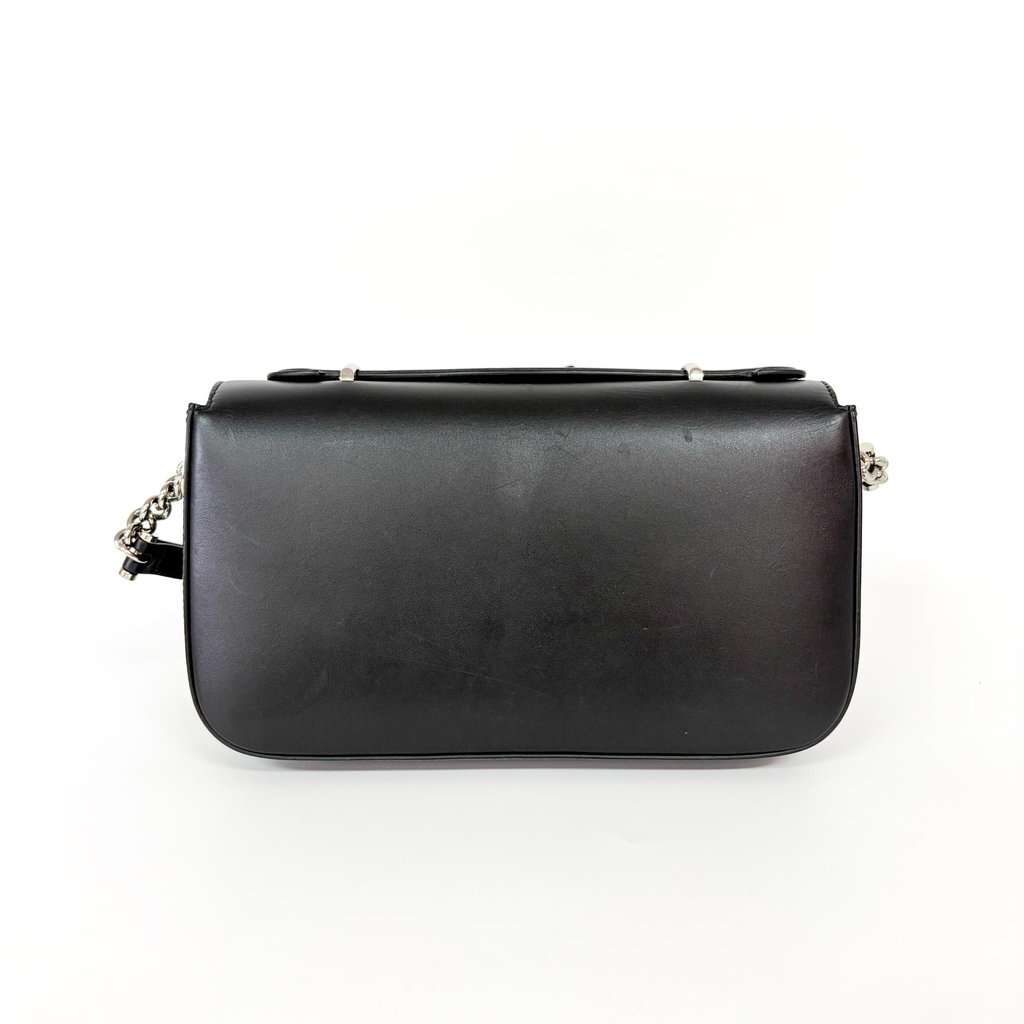 Gucci Marina Small Shoulder Bag Black MultiColor Leather Good - Inside View