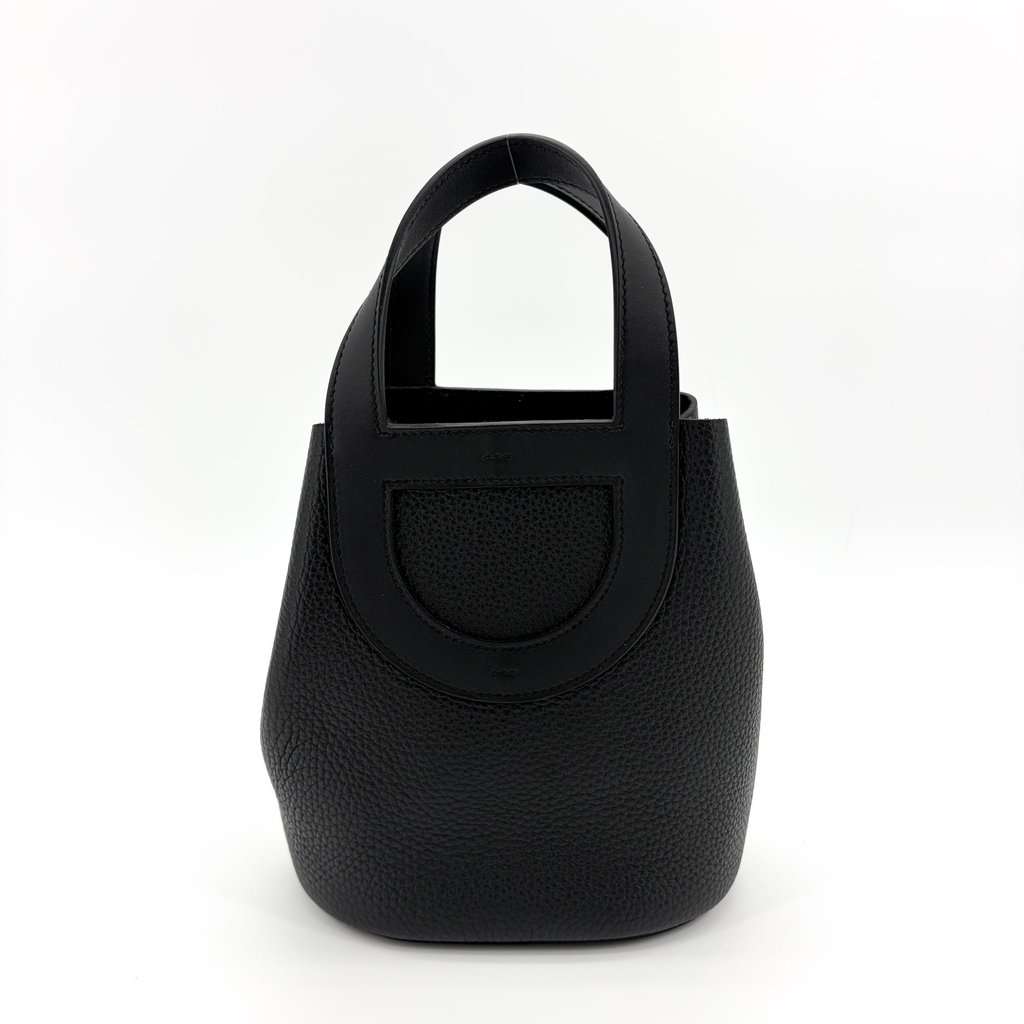 Hermès In the Loop 18 Black Black Leather Very good - Inside View