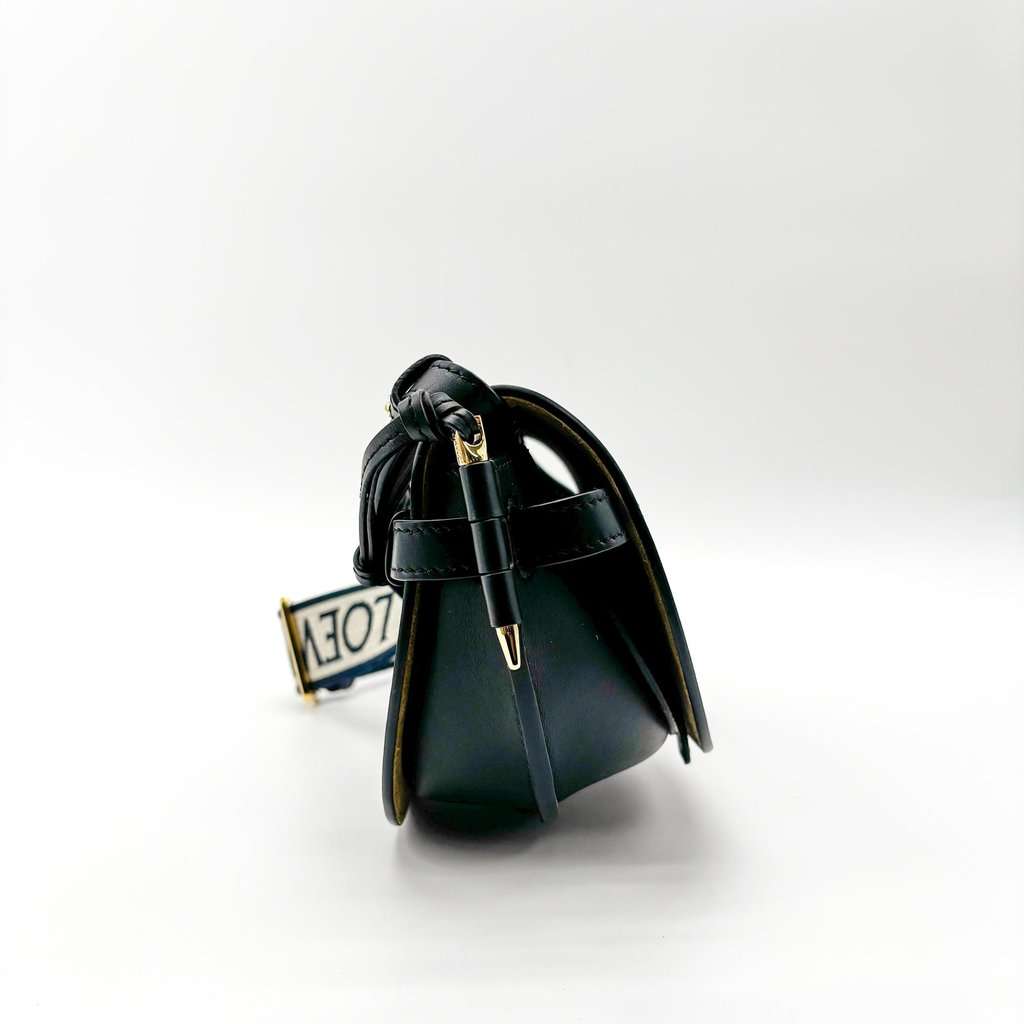 Loewe Gate Dual Mini Bag Black Beige Leather Very good - Box View