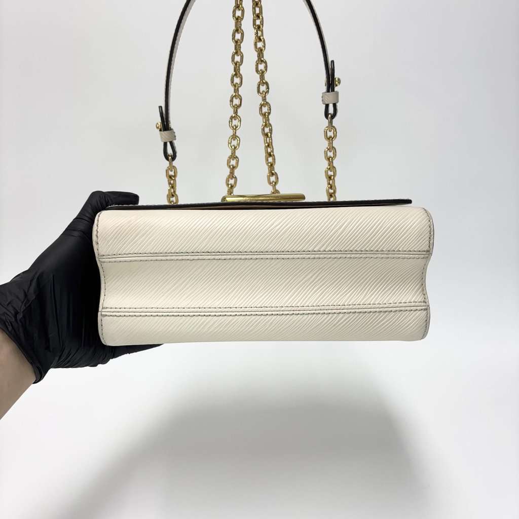 Louis Vuitton Epi Twist MM Chain Bag Quartz Beige Leather Good - Box View