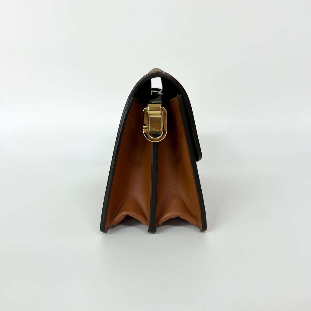 Louis Vuitton Mini Dauphine Monogram Brown Canvas Very good - Model View