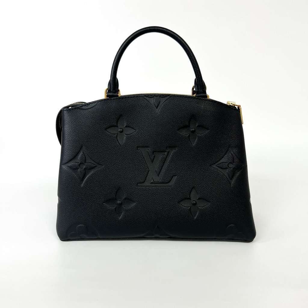Louis Vuitton Petite Palais Monogram Empreinte Noire Black Leather Very good - Inside View