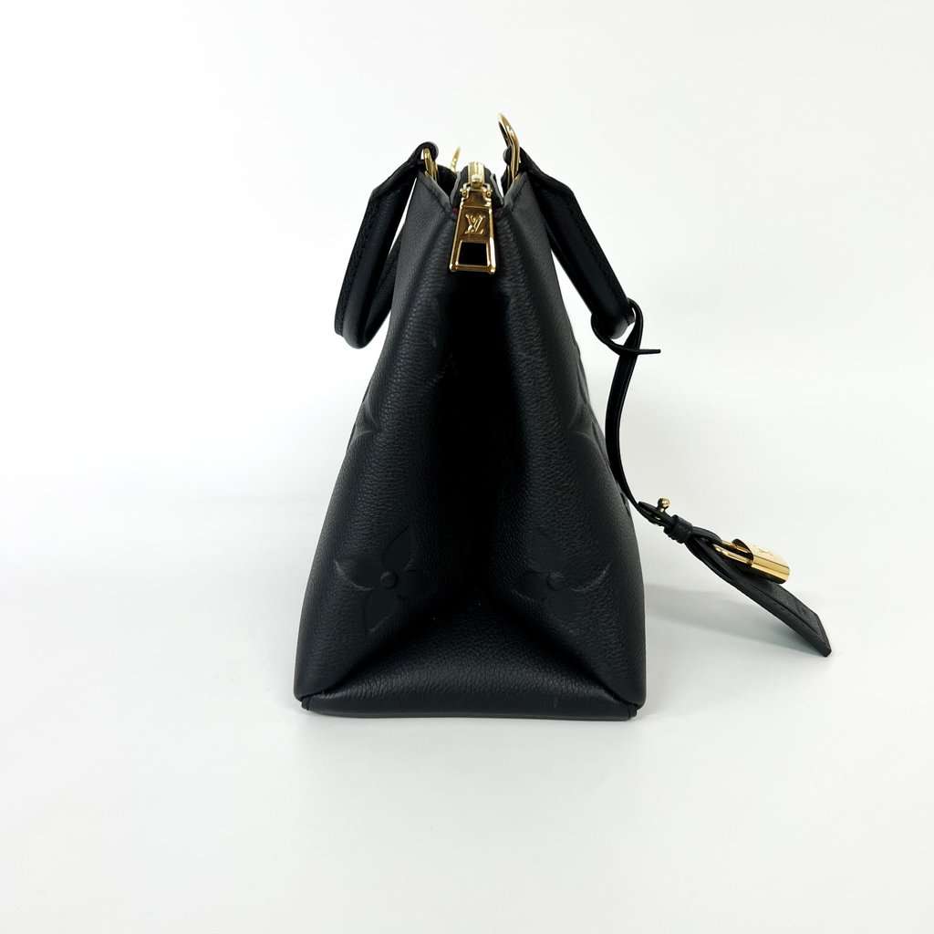 Louis Vuitton Petite Palais Monogram Empreinte Noire Black Leather Very good - Model View