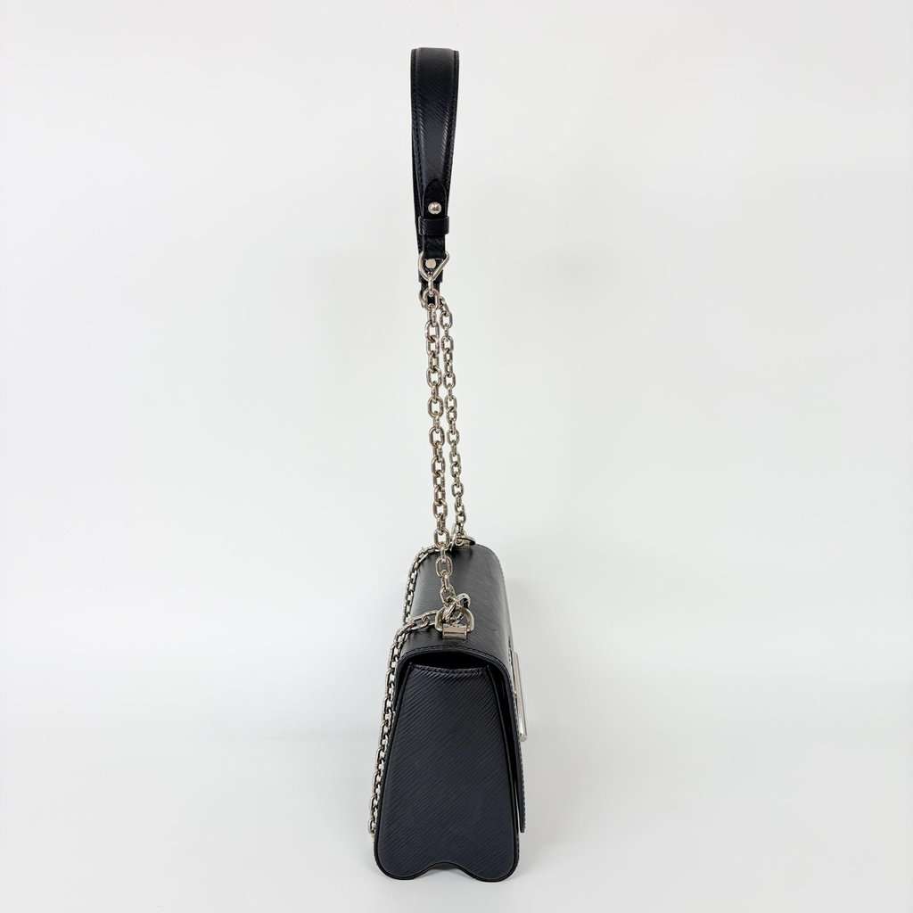 Louis Vuitton Epi Twist MM Black Silver Hardware MultiColor Leather Very good - Box View