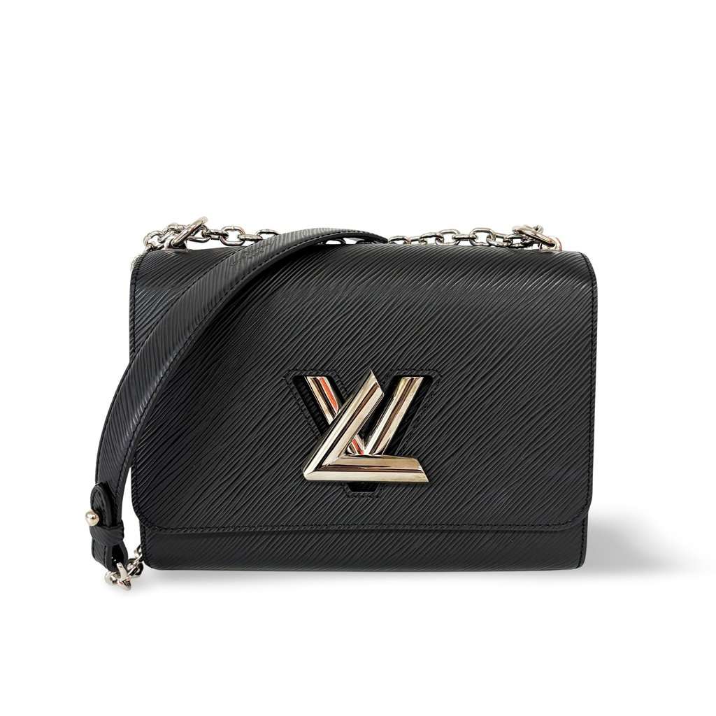Louis Vuitton Twist MM Epi Black Silver MultiColor Leather Very good - Front View