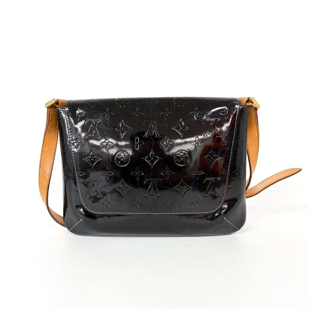 Louis Vuitton Monogram Vernis Thompson Street Black MultiColor Leather Fair - Back View