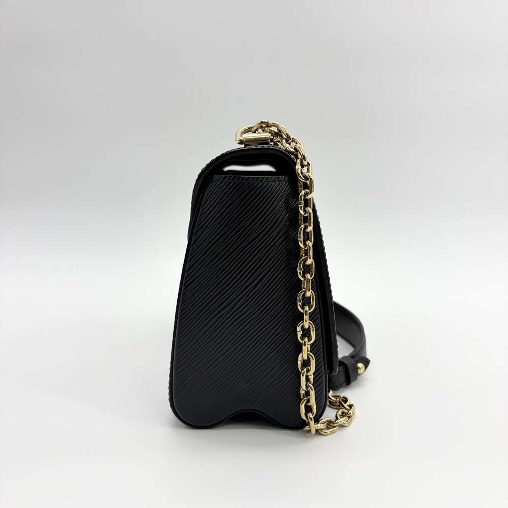 Louis Vuitton Twist MM Black Epi Leather Gold Hardware MultiColor Leather Very good - Model View