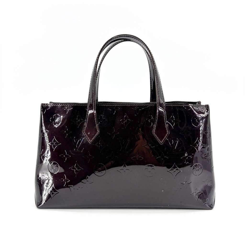 Louis Vuitton Monogram Vernis Wilshire PM Amarante MultiColor Leather Good - Back View