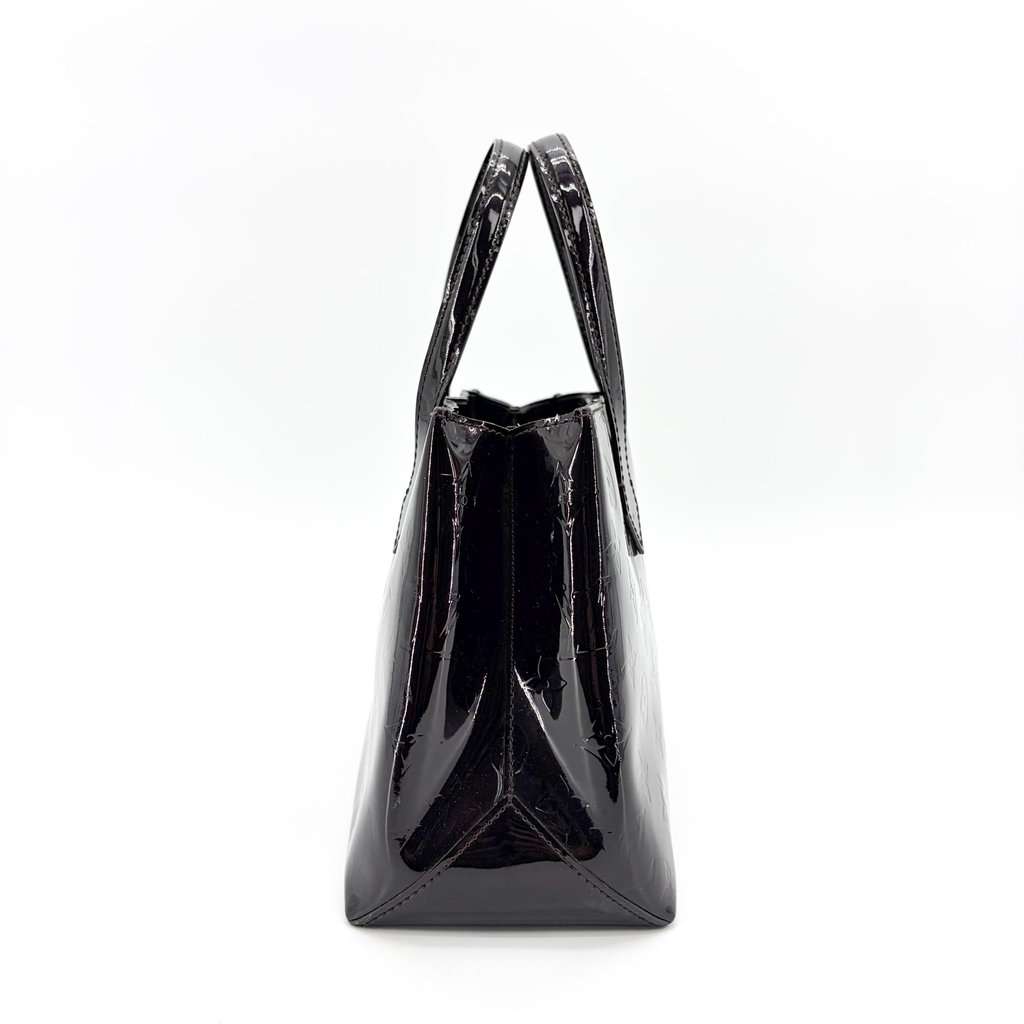 Louis Vuitton Monogram Vernis Wilshire PM Amarante MultiColor Leather Good - Inside View
