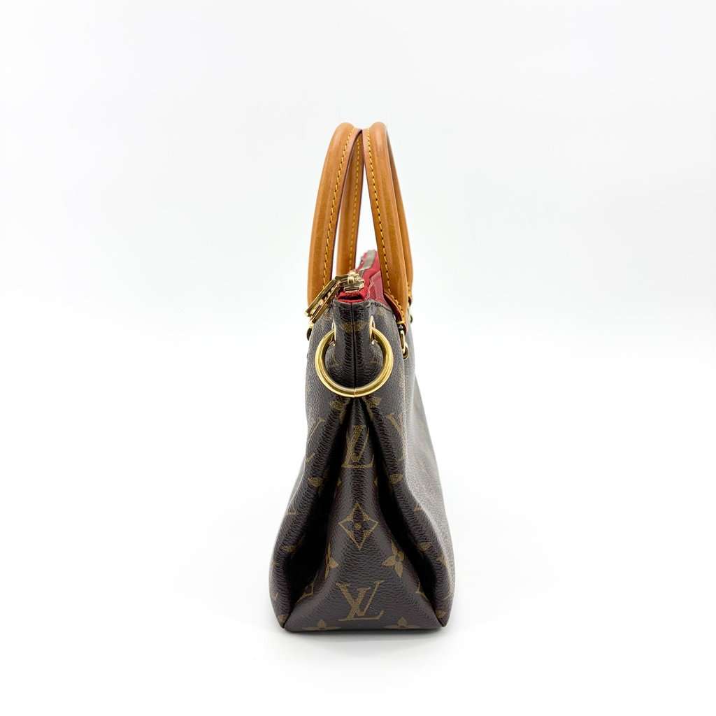 Louis Vuitton Pallas BB Monogram Ceris Brown Canvas Good - Inside View