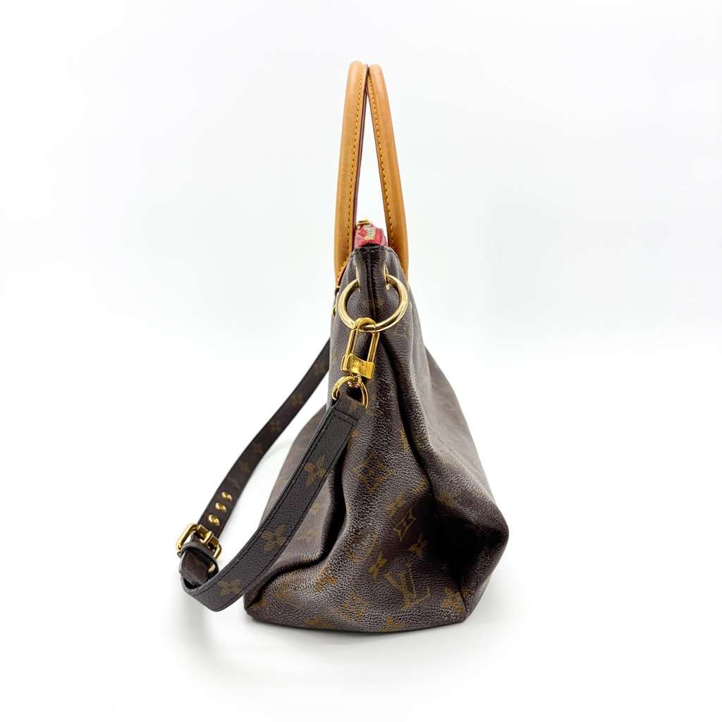 Louis Vuitton Monogram Palace MM Series Brown Canvas Fair - Inside View
