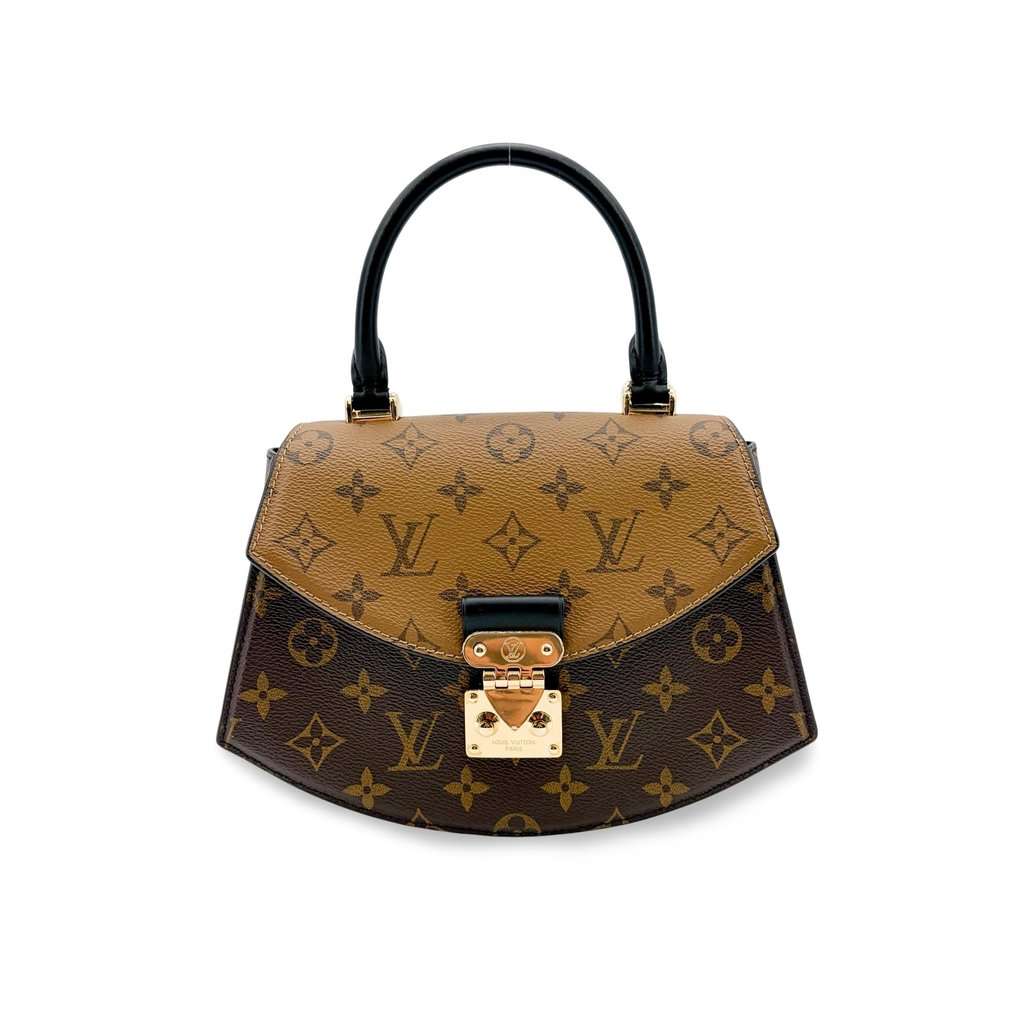 Louis Vuitton Tilsheet Monogram Black Canvas Very good - Front View