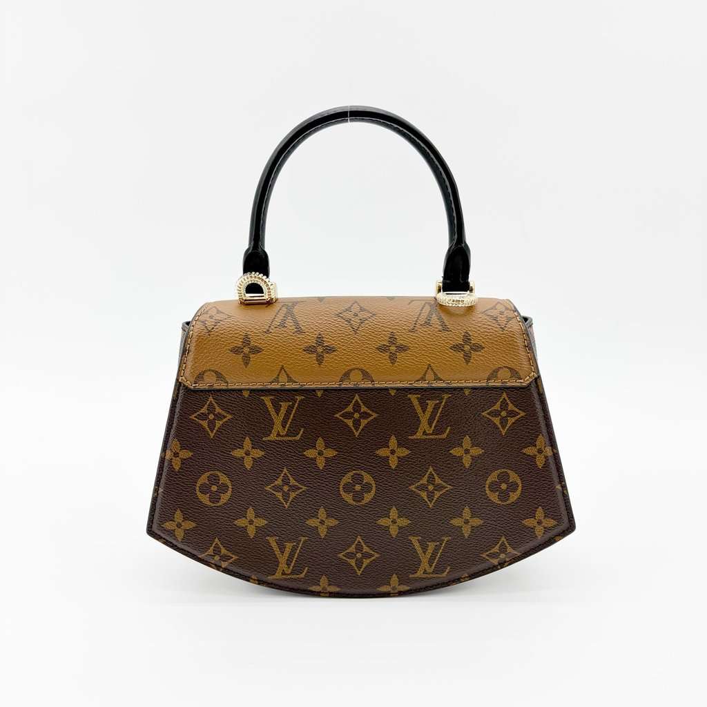 Louis Vuitton Tilsheet Monogram Black Canvas Very good - Inside View