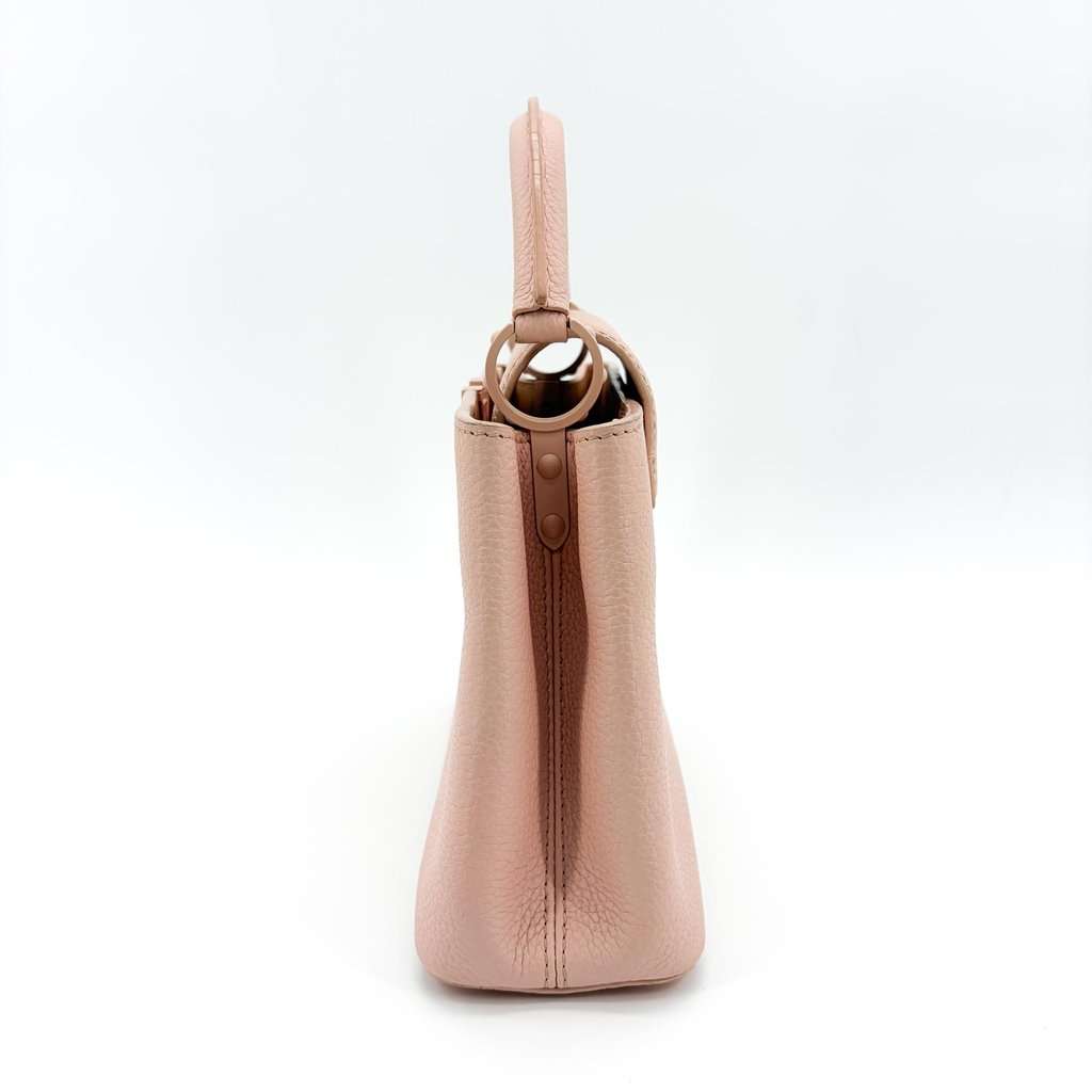 Louis Vuitton Capucines Mini Torrillon Rose Pondicher Beige Leather Very good - Model View