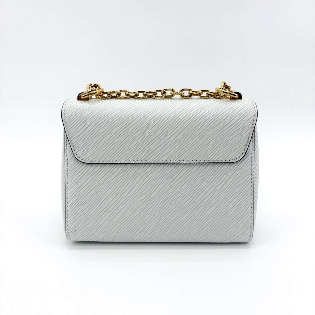 Louis Vuitton Twist MM Epi White Gold Hardware Gold Leather Very good - Inside View