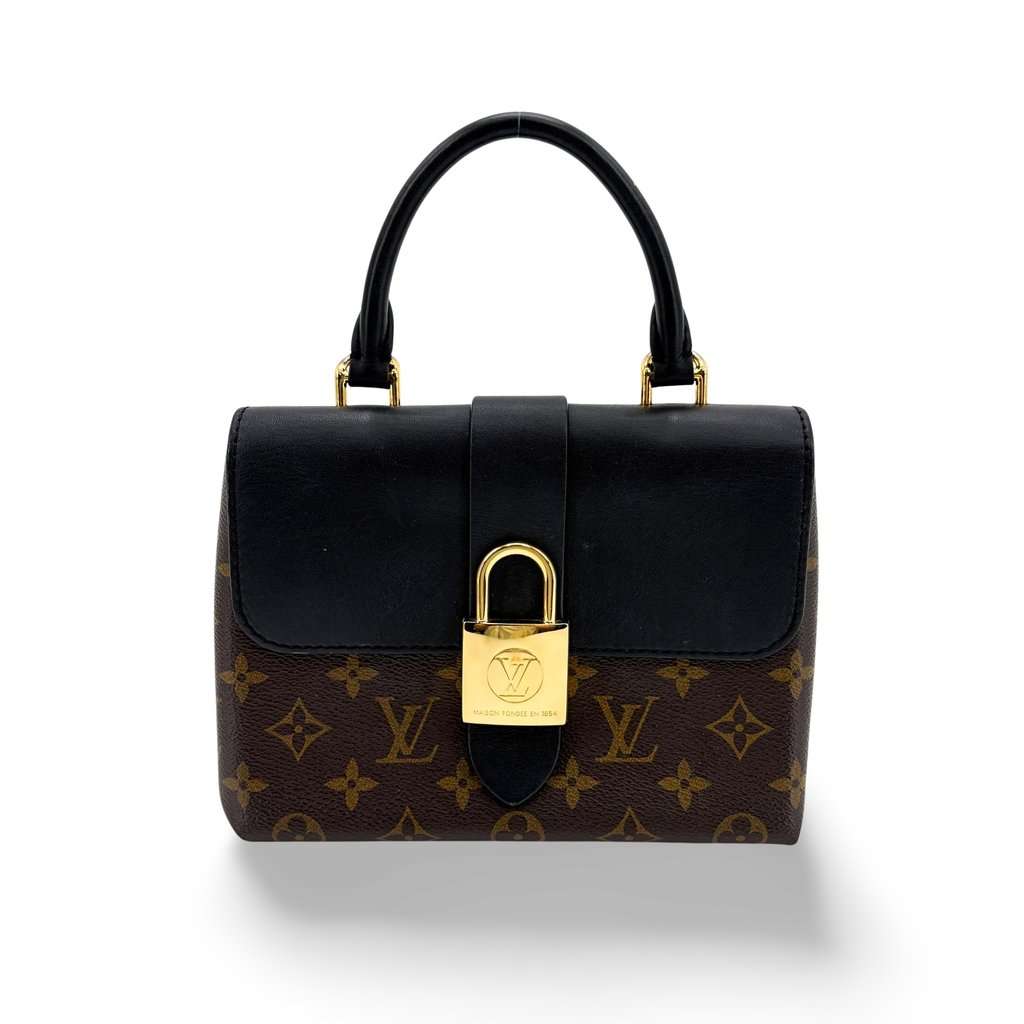 Louis Vuitton Rocky BB Monogram Noir Black Canvas Very good - Front View
