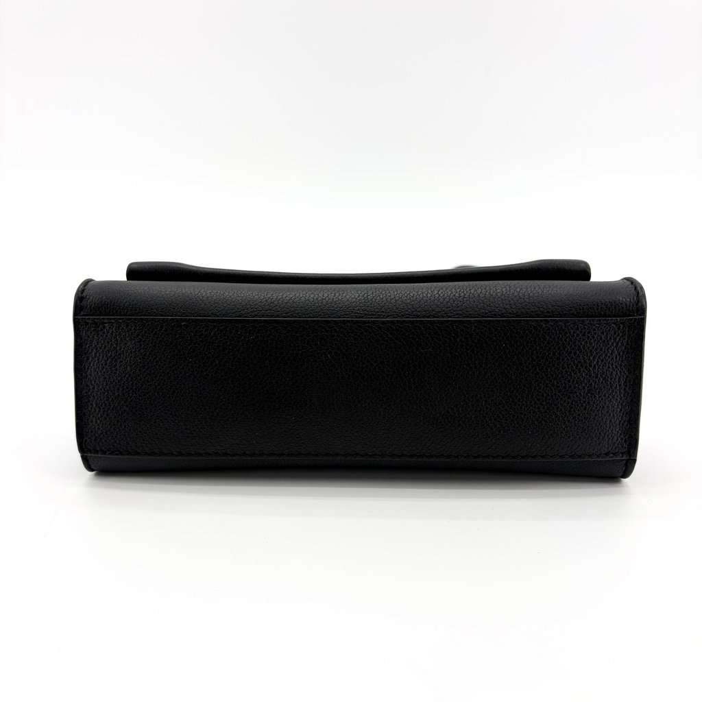 Louis Vuitton Lockme II Shoulder Bag Black with Silver Hardware Black Leather Good - Box View