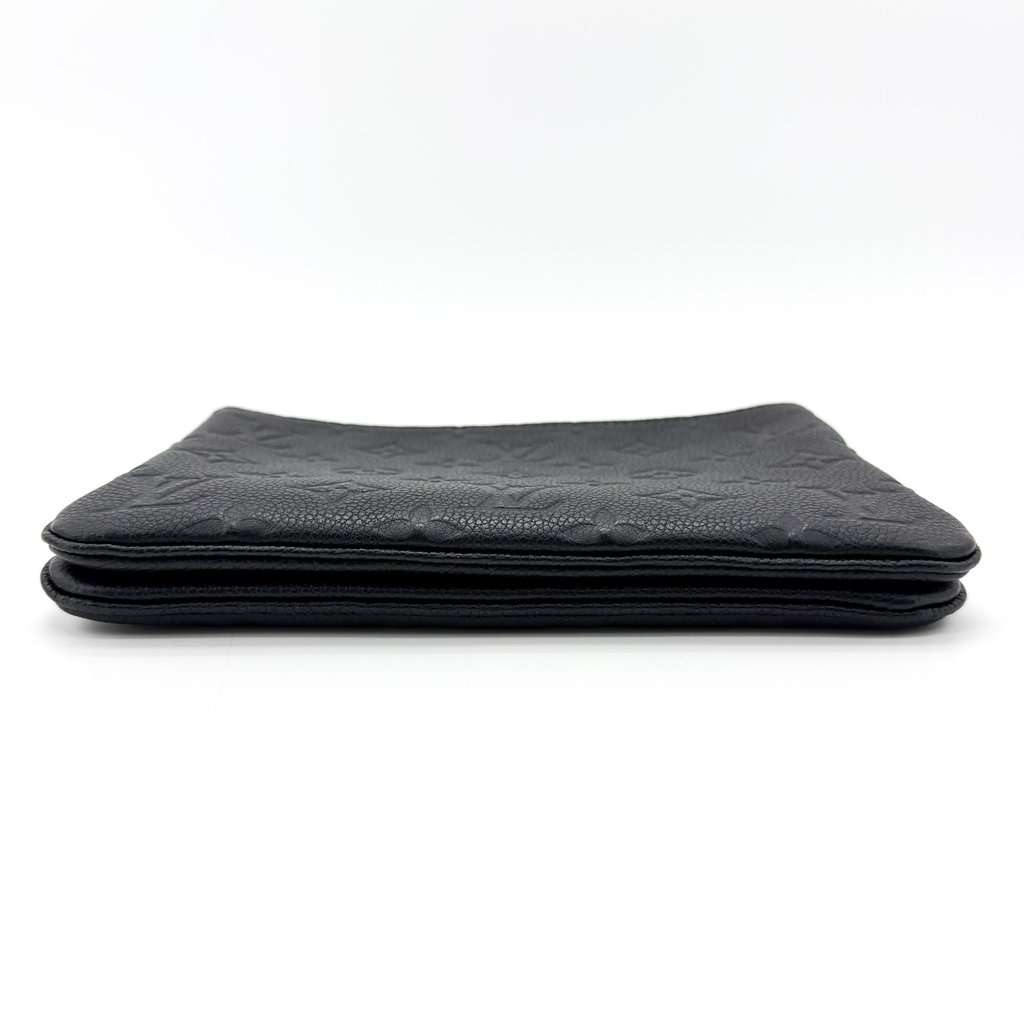 Louis Vuitton Easy Pouch on Strap Monogram Empreinte Noir Black Leather Very good - Box View