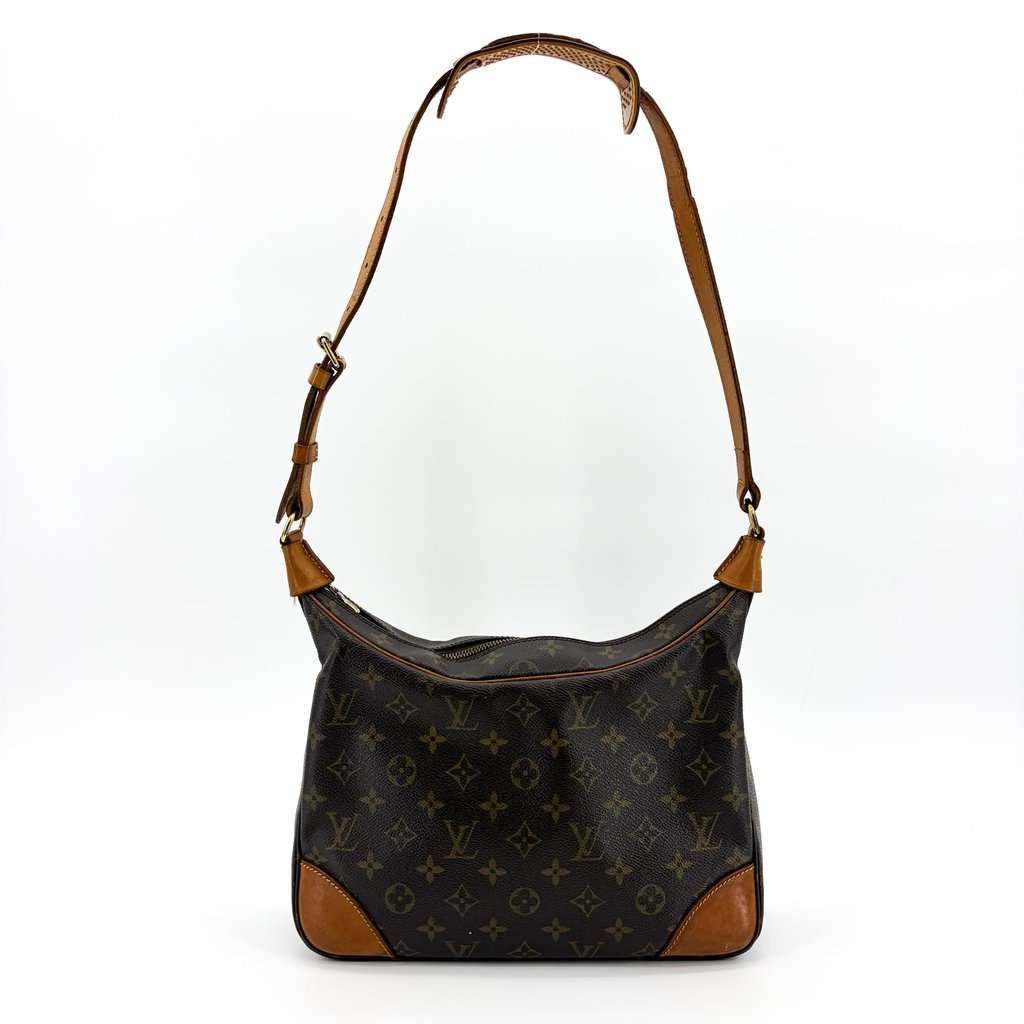 Louis Vuitton Monogram Boulogne 30 Brown Canvas Fair - Front View
