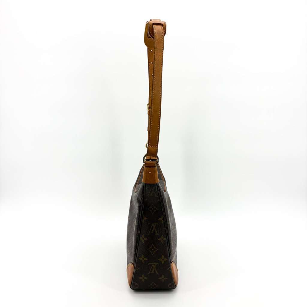 Louis Vuitton Monogram Boulogne 30 Brown Canvas Fair - Inside View