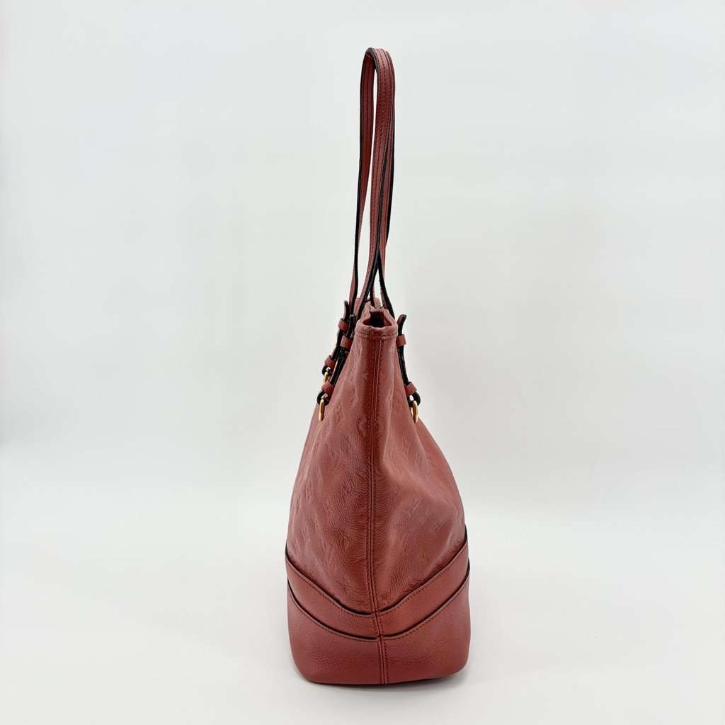 Louis Vuitton Citadine PM Red Red Canvas Good - Model View