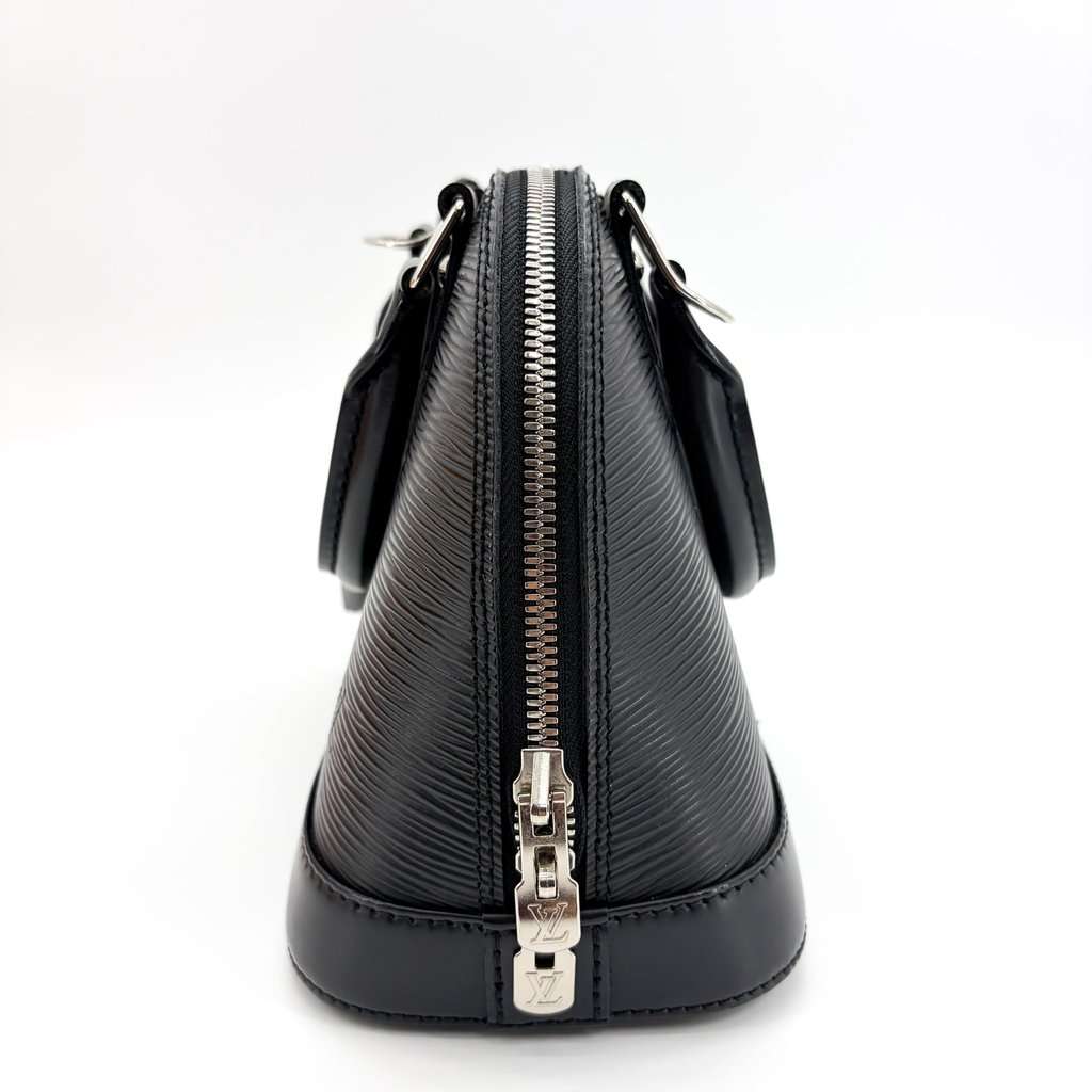 Louis Vuitton Alma BB Effie Black Black Leather Very good - Model View