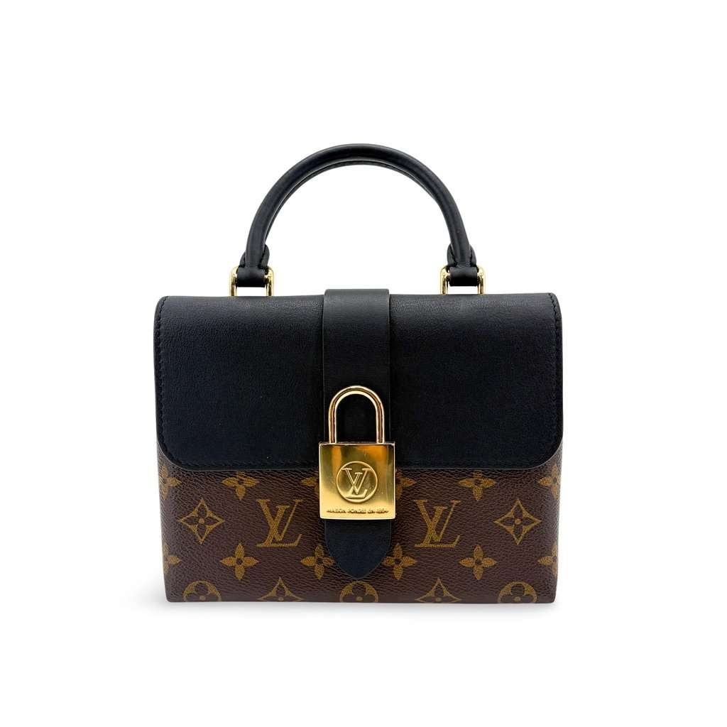 Louis Vuitton Rocky BB Monogram Noir Black Canvas Very good - Front View