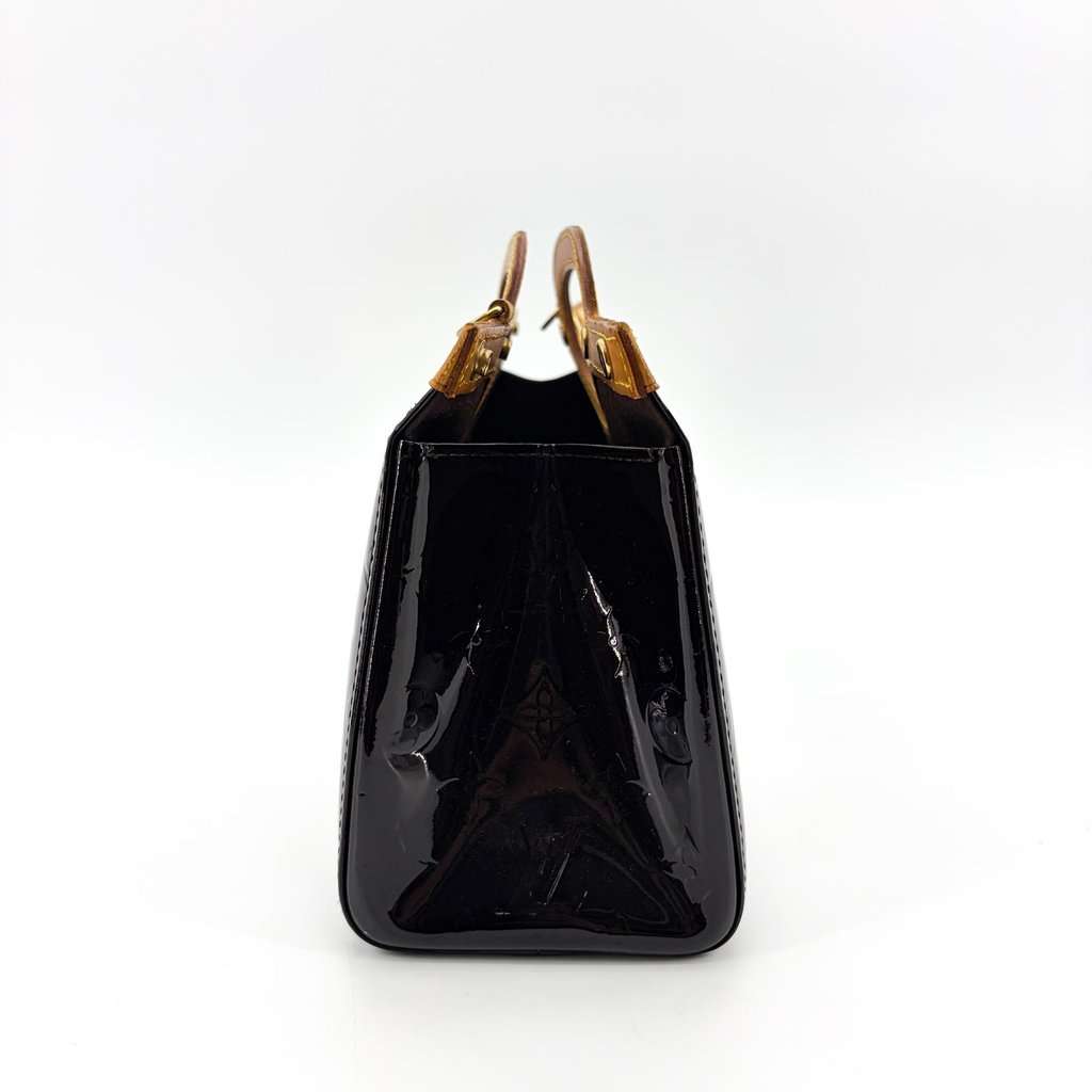 Louis Vuitton Monogram Vernis Roxbury Drive Amalante Brown Leather Good - Box View