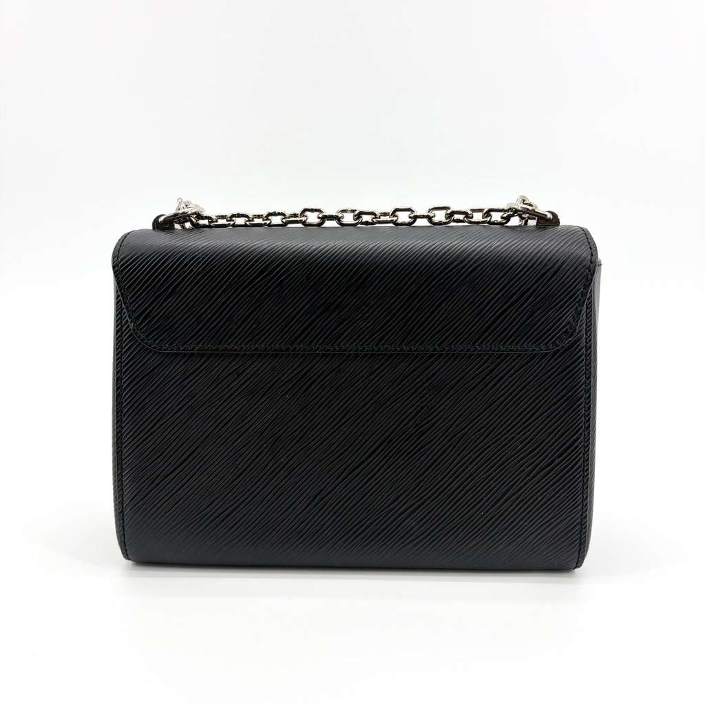 Louis Vuitton Epi Twist MM Black Silver Hardware Black Leather Very good - Inside View