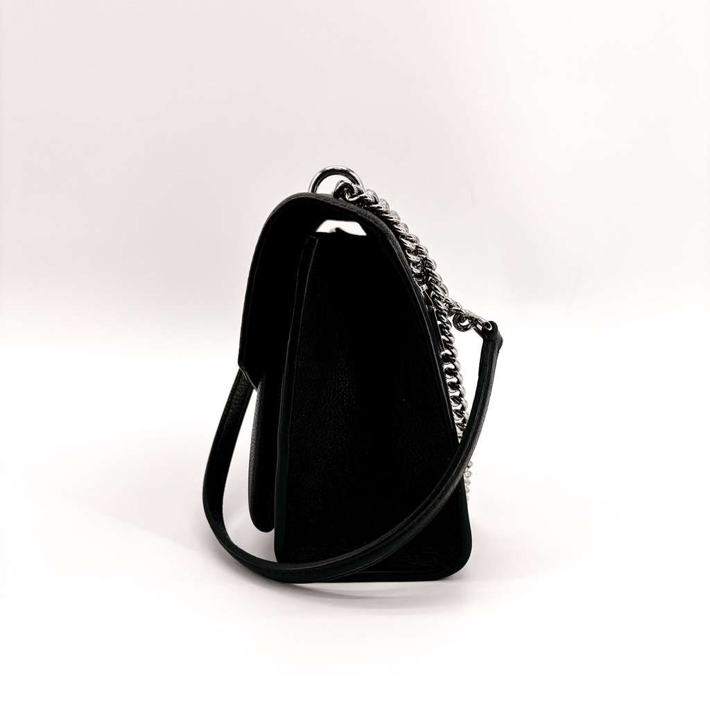 Louis Vuitton Lockme II BB Black Silver Hardware Black Leather Very good - Box View