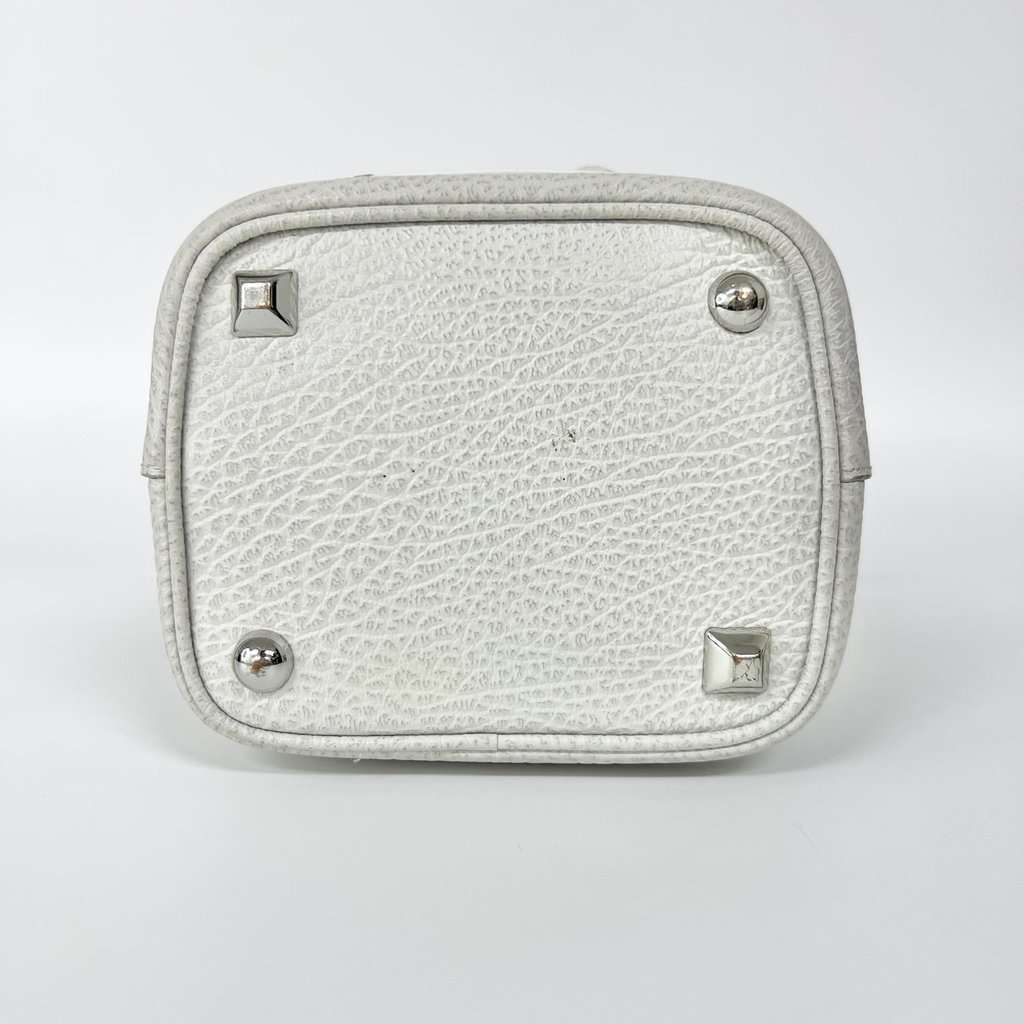 Maison Margiela 5AC Small Bucket Bag White Canvas Good - Box View