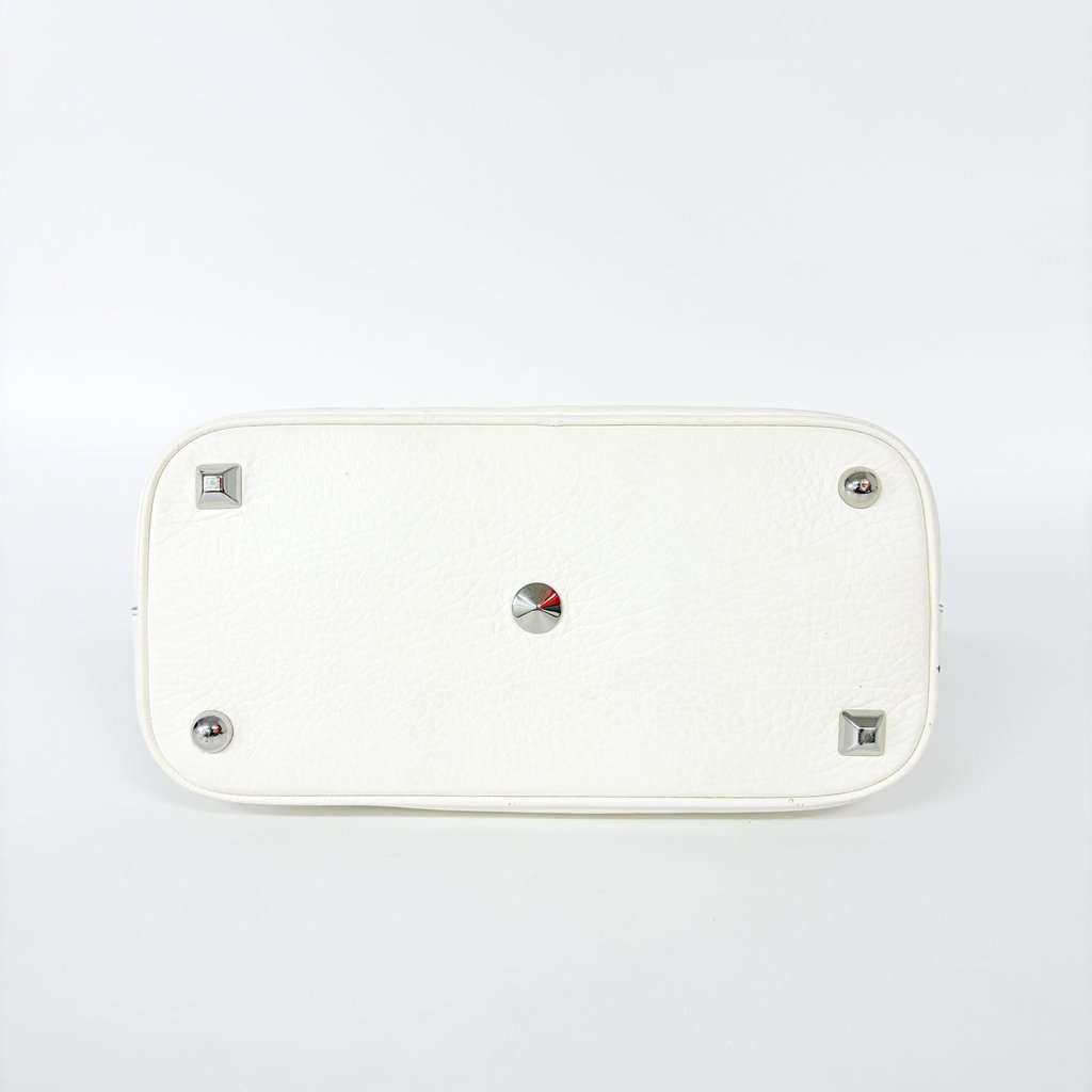 Maison Margiela 5AC Small Handbag White MultiColor Canvas Fair - Box View