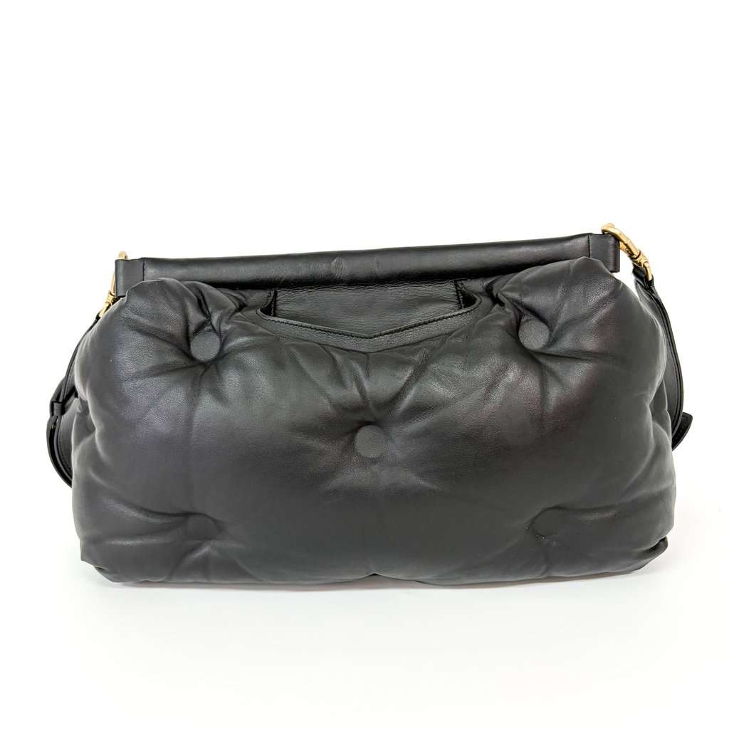 Maison Margiela Glam Slam Medium Shoulder Bag Black MultiColor Leather Good - Back View