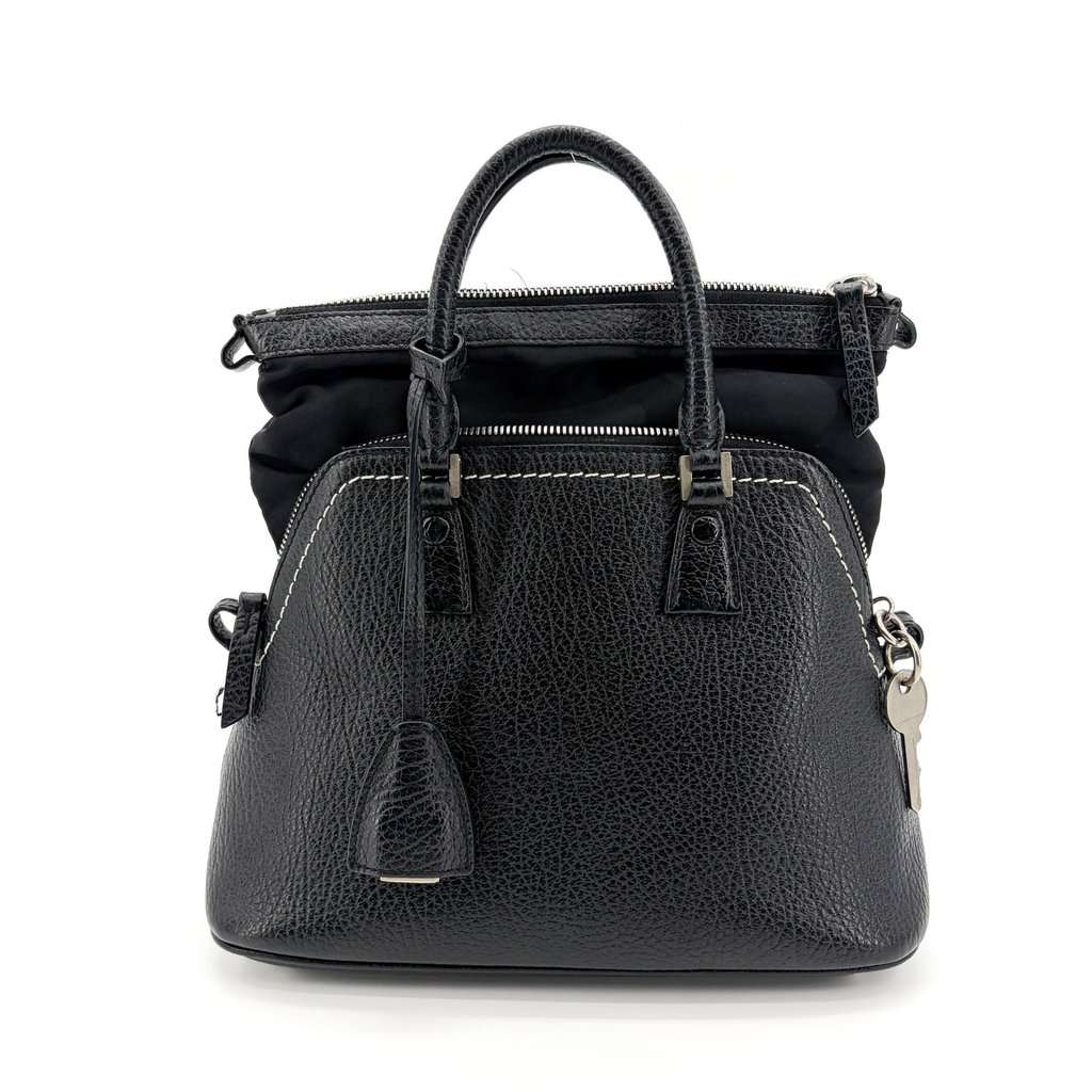Maison Margiela 5AC Classic Micro Bag Black Black Leather Good - Inside View