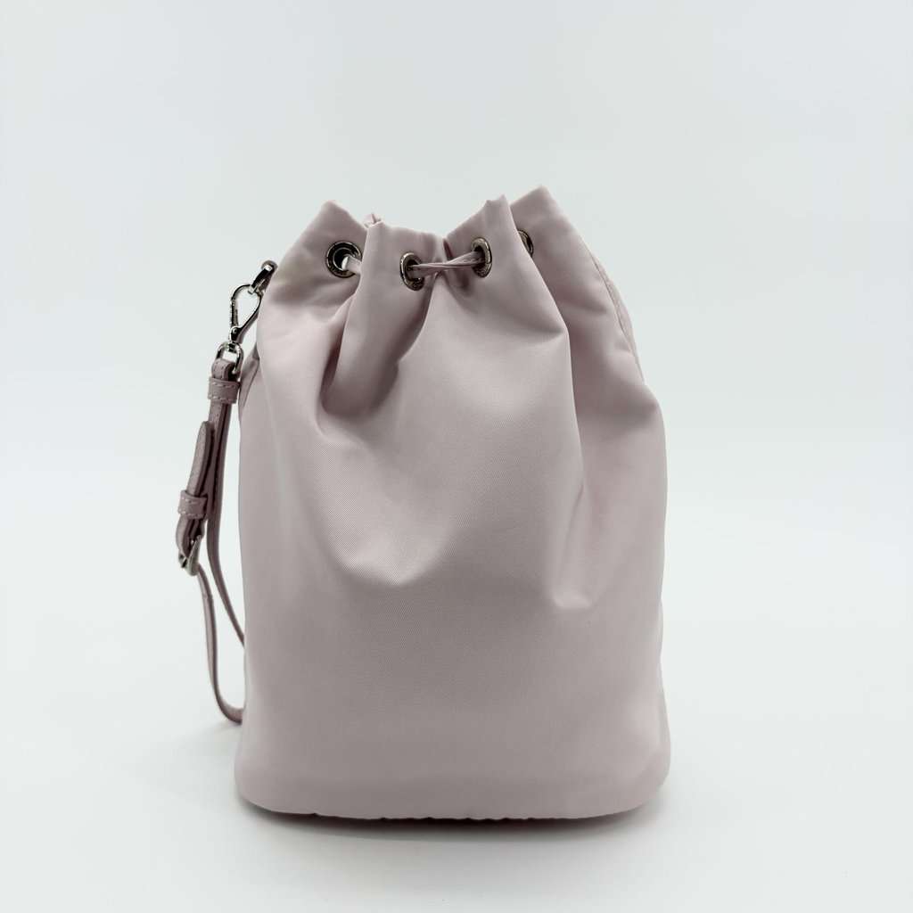 Prada Re-Nylon Drawstring Pouch Alabaster Pink Pink Polyamide Very good - Inside View
