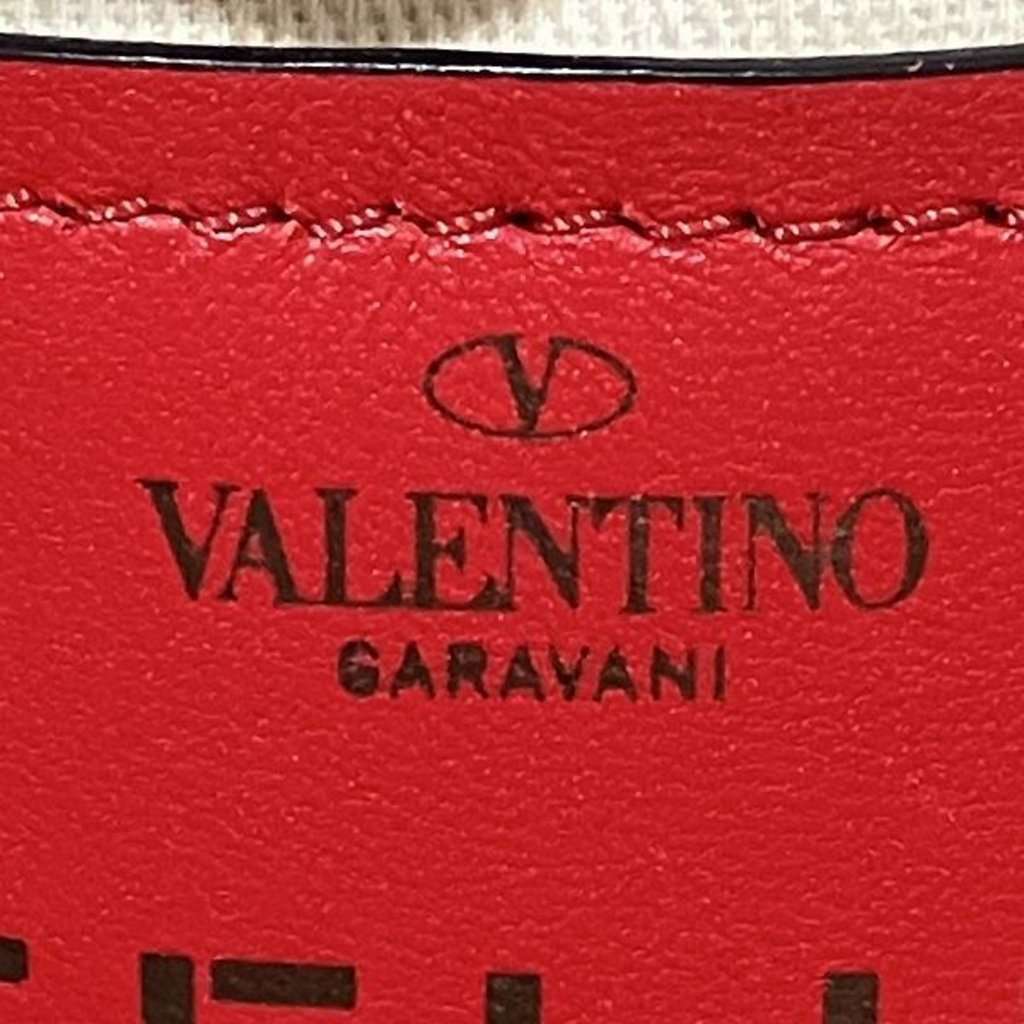 Valentino Atelier Handbag Shoulder Bag Red Leather Good - Model View