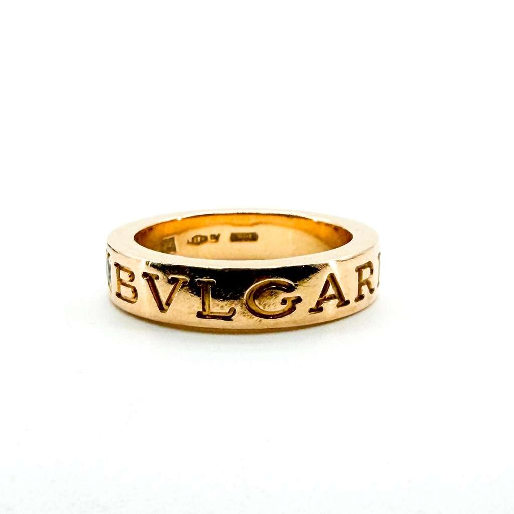 Bvlgari Bulgari Bulgari 1P Diamond Yellow Gold Ring Gold Diamond Very good - Inside View