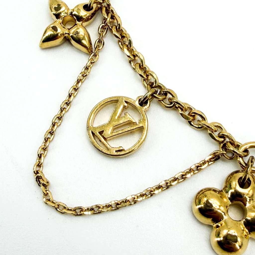 Louis Vuitton Sweet Monogram Bracelet Gold Gold Gold Very good - Inside View