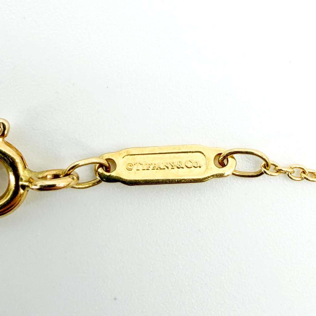 Tiffany & Co Tiffany T Smile Pendant Small 18K Yellow Gold MultiColor Gold Good - Box View
