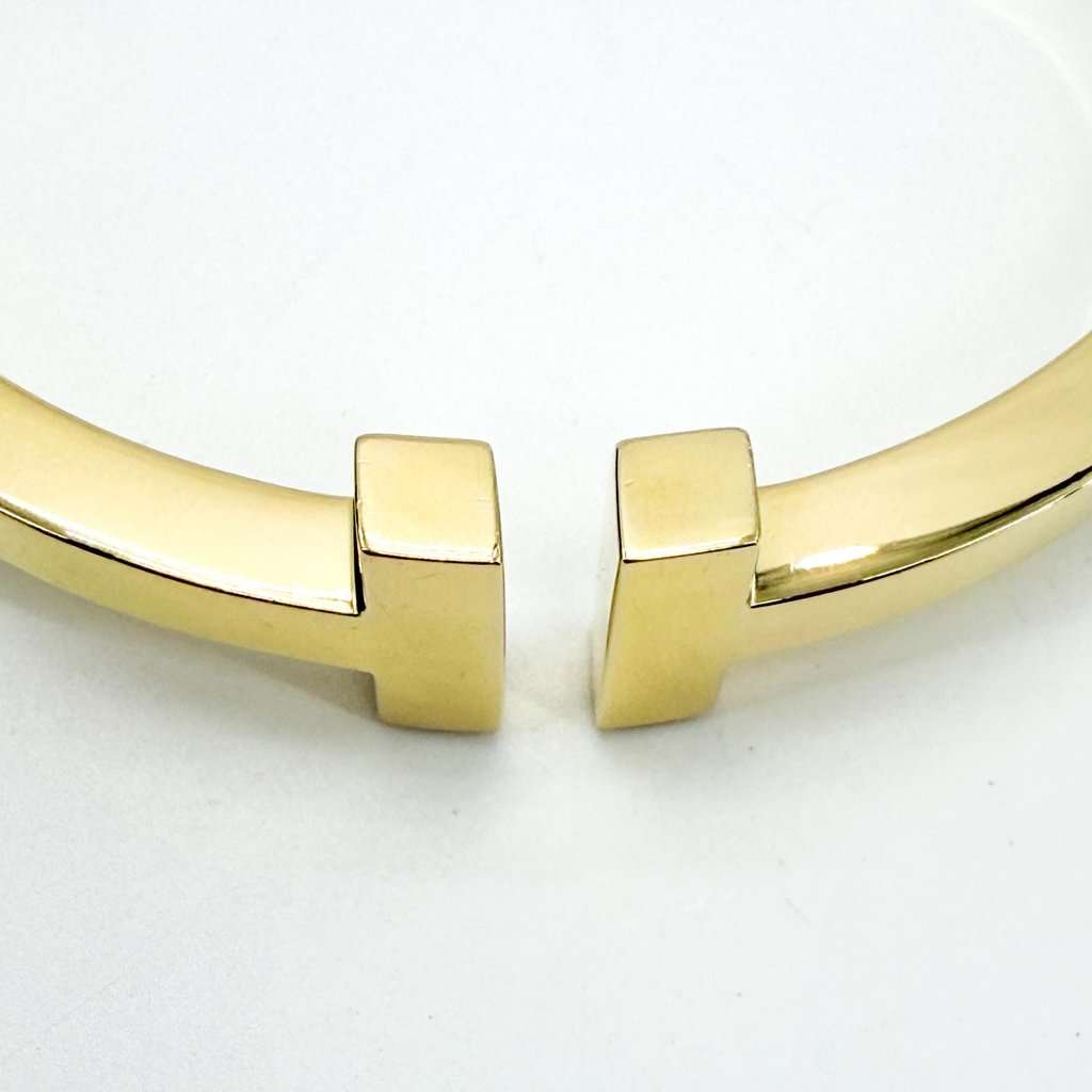 Tiffany & Co Tiffany T Square Bracelet 18K Yellow Gold Gold Gold Very good - Inside View