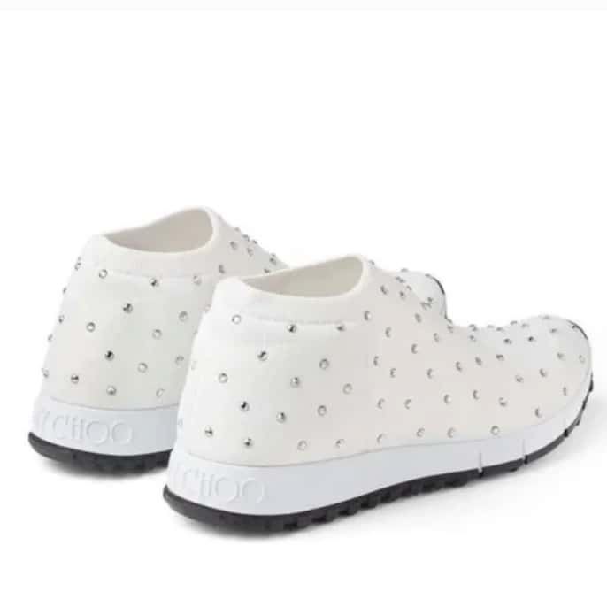 Jimmy Choo Norway Sneakers White Very good - Back View