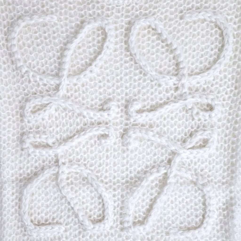 Loewe Loewe Sleeveless Sweater White Wool Never worn, with tag - Box View