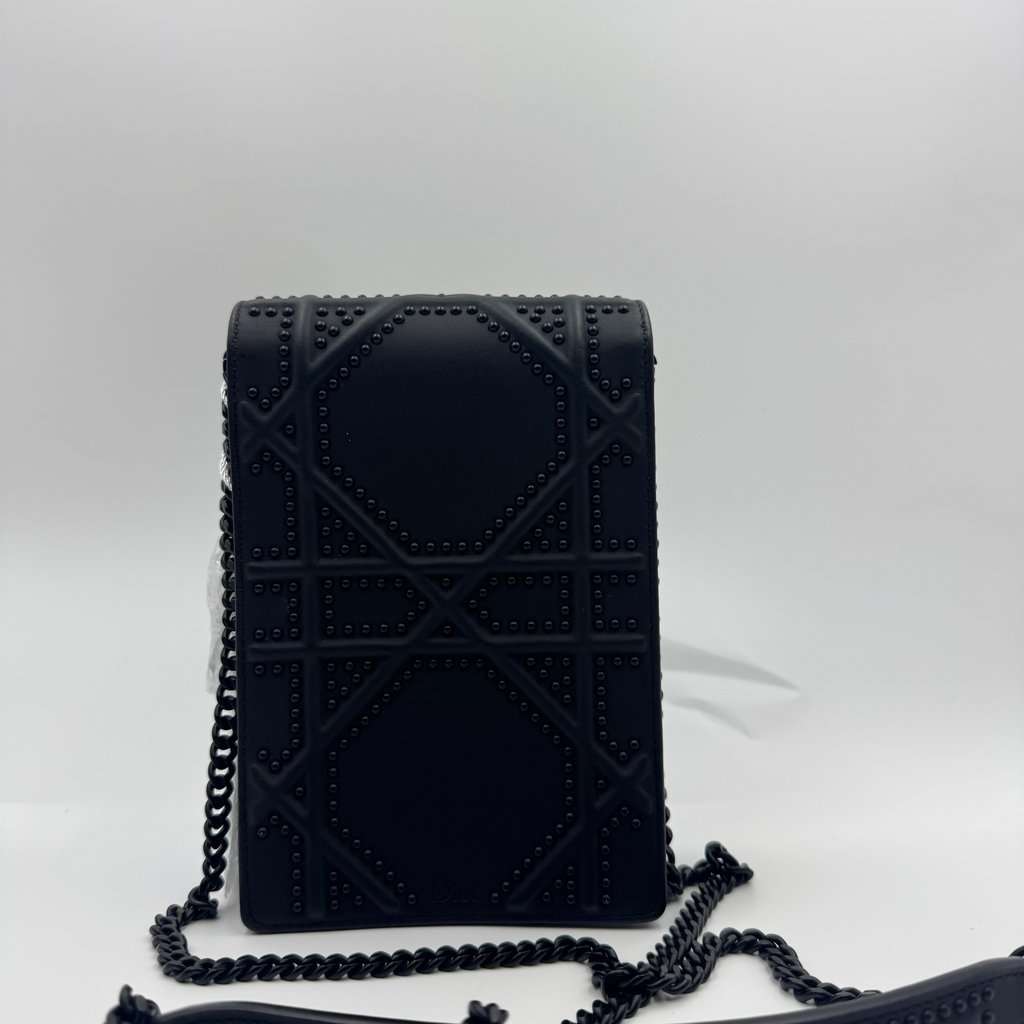 Dior Diorama Black Leather Very good - Back View