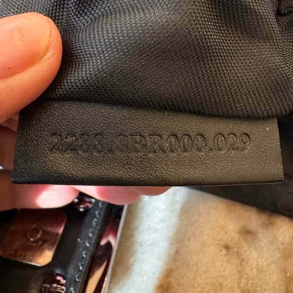 Fendi Baguette Black Jacquard Metal Very good - Inside View