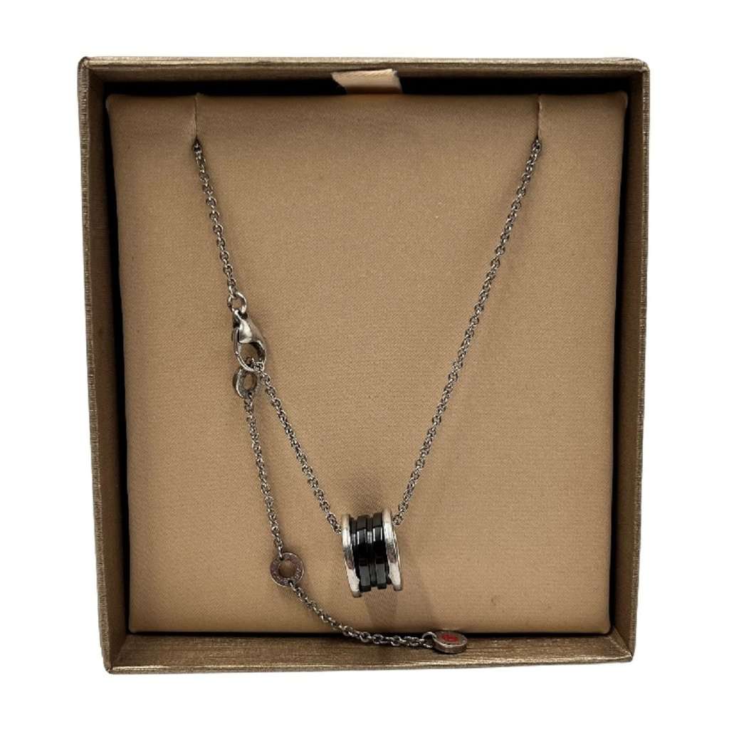 Bulgari Save the Children Necklace - '20s Black Lace Good - Inside View
