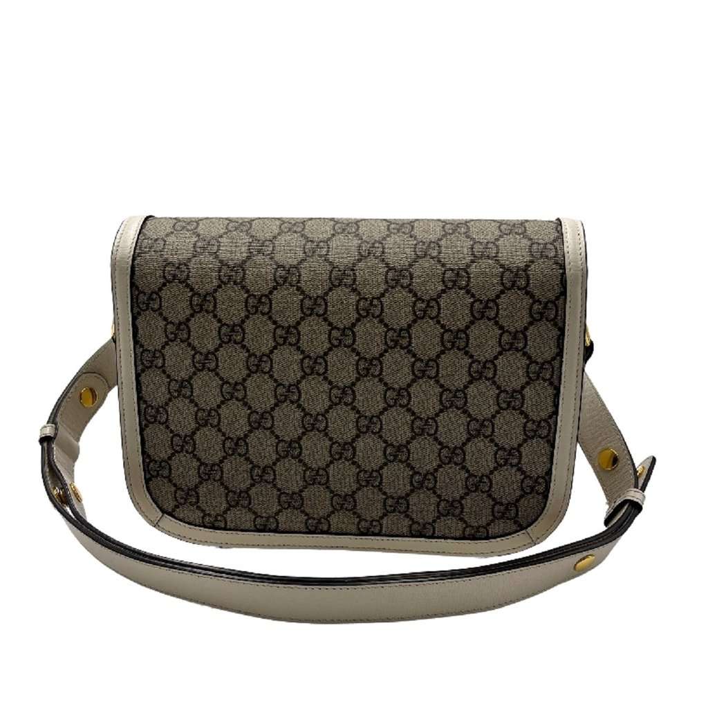 Gucci 1955 Horsebit Bag - '20s White Good - Inside View