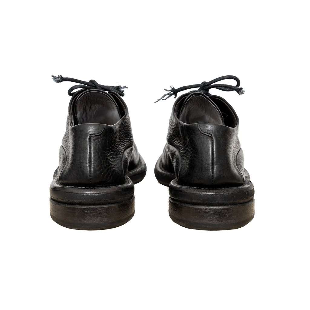 Unsigned Marsèll Gommello Derby Shoes - '10s Black Lace Good - Box View